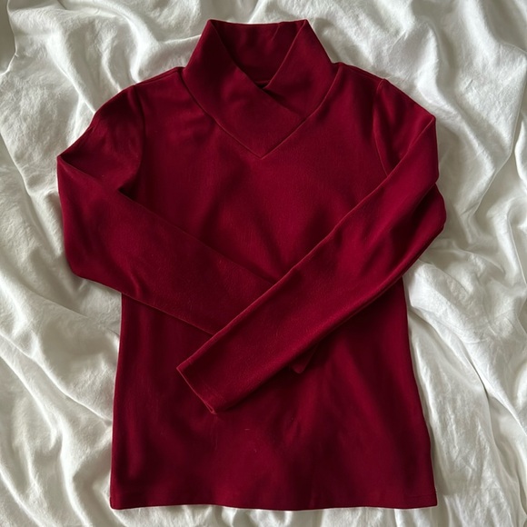 MINUOYI crossover neck thermal top XS - Picture 2 of 5